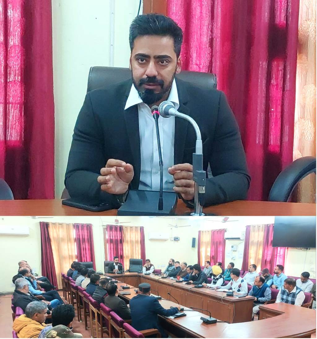 जिले की हर पंचायत में बनेगी नशा निवारण समिति उपायुक्त जतिन लाल
